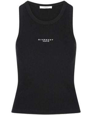 Givenchy Sleeveless Tops - Black