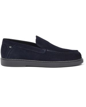 Baldinini Wildleder-Slipper - Blau