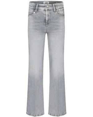 Cambio Boot-Cut Jeans - Gray