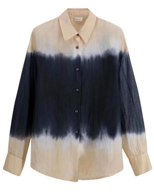 Roberto Collina Woven Ls - Blauw