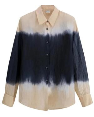 Roberto Collina Woven Ls - Blauw