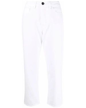 3x1 Cropped Jeans - White