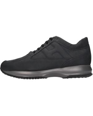 Hogan Interaktive Nubuk Sneaker - Schwarz