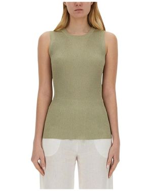 Fabiana Filippi Sleeveless Tops - Green