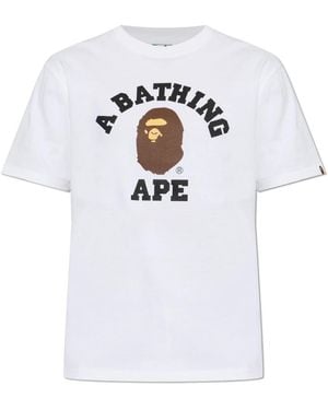 A Bathing Ape T-Shirts - Blanco