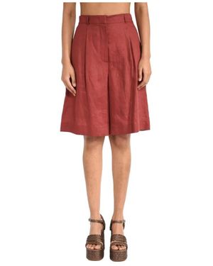 Max Mara Casual Shorts - Red