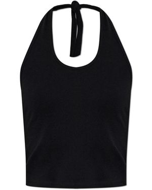Matteau Halter Tie Tank - Zwart