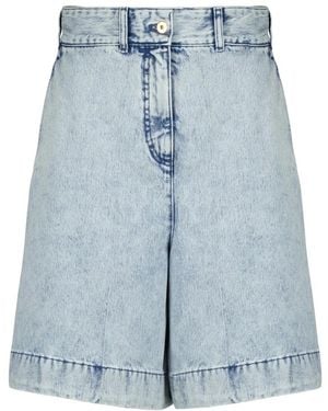 Patou Denim Shorts - Azul