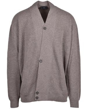 Liu Jo Asymmetrischer Cardigan - Braun