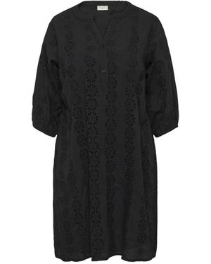 Kaffe Kleedjes ,Zwart ,Short Kleedjes