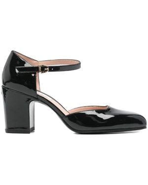 Bally 80Mm Pumps Van Lakleer - Zwart
