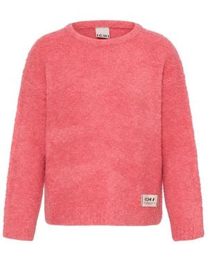 Ichi Round-Neck Knitwear - Rose