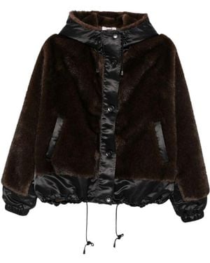 VALENTINI 1972 Faux Fur & Shearling Jackets - Black