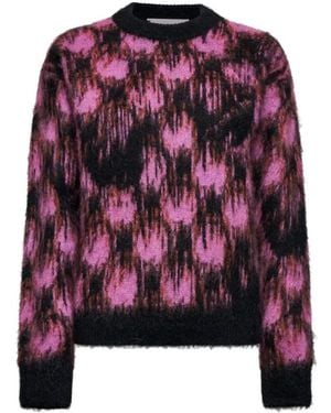 Silvian Heach Round-Neck Knitwear - Morado