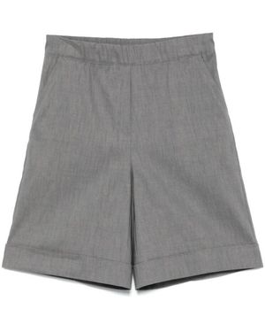 D.exterior Casual Shorts - Gray