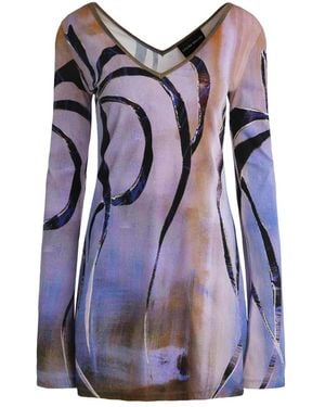 Louisa Ballou Short Dresses - Paars