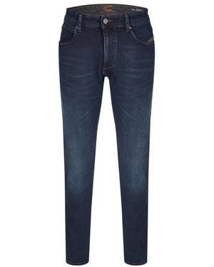 Camel Active Dunkelblaue Denim-Jeans