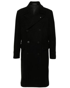 Tagliatore Double-Breasted Coats - Nero
