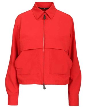 Moncler Light Jackets - Red