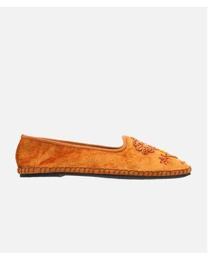 Maliparmi Schoenen ,Oranje ,Occasion Kleedjes