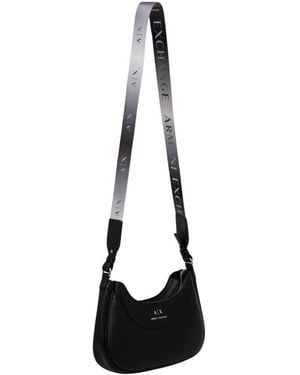 ARMANI EXCHANGE Logo Tas Met Afneembare Band - Zwart
