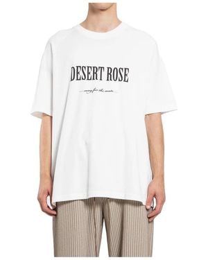 Song For The Mute Wüstenrose Logo Print Raglan Tee - Weiß