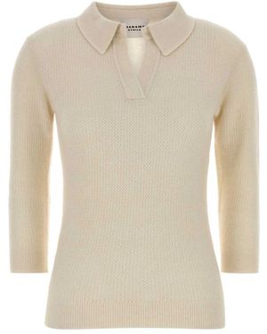 Isabel Marant V-Neck Truien - Naturel