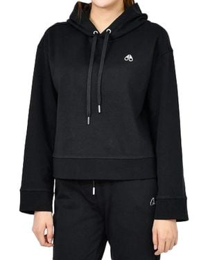 Moose Knuckles Hoodies - Black