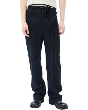 Ann Demeulemeester Suit Trousers - Blue