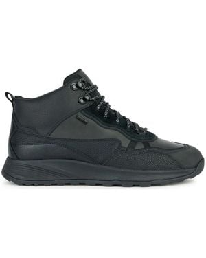 Geox Lace-Up Boots - Black