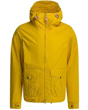 Manifattura Ceccarelli Kapuzen-Feldjacke - Gelb