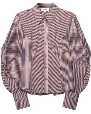 Aaiko Isabel Stripe Blouse - Paars