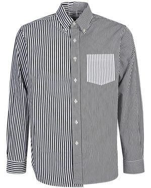 E.L.V. Denim Casual Shirts - Blue