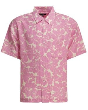 Stussy Short Sleeve Shirts - Rosa