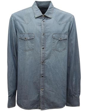 Dondup Denim Shirts - Blue