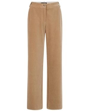 Marc Cain Straight Trousers - Neutro