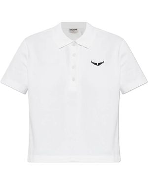 Zadig & Voltaire Polo Shirts - Wit