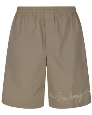 Burberry Casual Shorts - Grijs