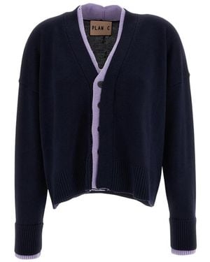 Plan C Cardigans - Azul