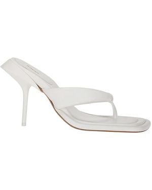 Sportmax Heeled Mules - White