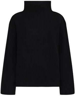 Marni Truien & Vesten ,Zwart ,Wol Turtleneck Trui