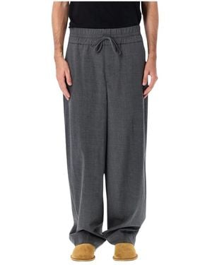 Ami Paris Wide Trousers - Grigio