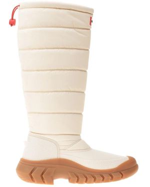 HUNTER High Boots - Natural