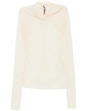 Rick Owens Lilies T-Shirt Kairo Ls Top - Wit