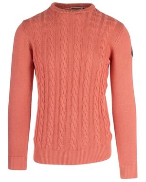 Roy Rogers Maglia Girocollo Cotton Treccia - Pink