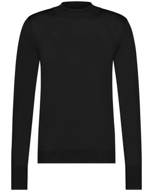 Aeden Round-Neck Knitwear - Zwart