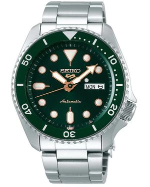 Seiko Stijlvolle Sportief Automatisch Horloge - Groen