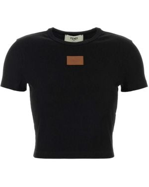 Fendi Roma Knit Top - Zwart