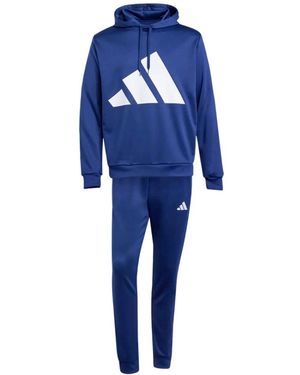adidas Classic Cut Hoodie - Blauw