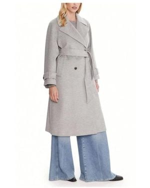 Marella Belted Coats - Gris